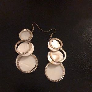 White Earrings